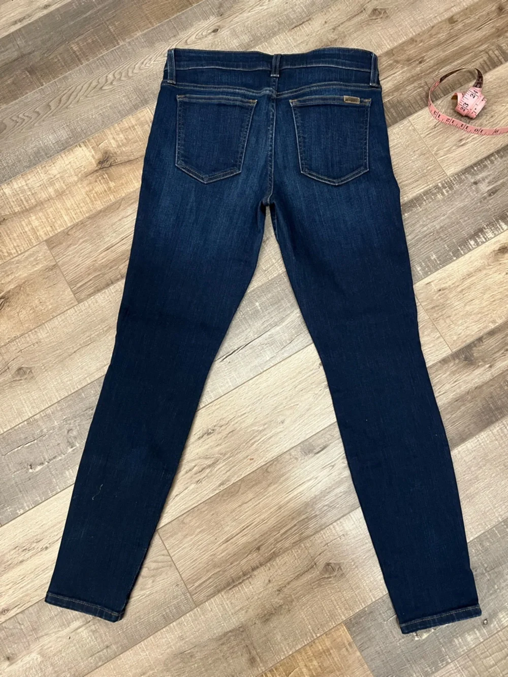 Joe's Jeans flawless “The Icon”Dark Indigo mid rise Skinny Jeans Sz 29 - Picture 4 of 8